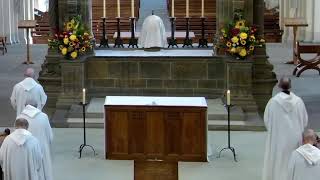 101123 Mass on the Memoria of Pope St Leo the Great celebrated by Fr Bede [upl. by Akerdnahs]