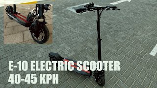 Affordable E10 Electric Scooter 48VOLTS500WATTS BRUSHLESS MOTOR [upl. by Ennelram601]