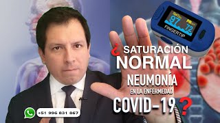 ¿NEUMONÍA Y SATURACIÓN DE OXÍGENO NORMAL LO QUE TODOS DEBEMOS SABER ‼️ [upl. by Esirtal981]