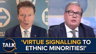 quotVirtue Signalling To An Ethnic Minorityquot  Reform UKs Richard Tice SLAMS TwoTier Policing [upl. by Aikyn]