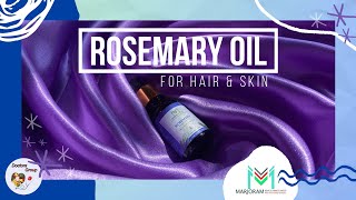 Rosemary Essential Oil Pure amp 100 Organic Oil [upl. by Herzen]