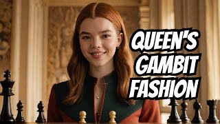 Anya Taylor Joy spills the tea on her Queens Gambit outfit [upl. by Artinad]