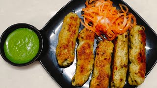 Chicken Seekh Kebab  Restaurant Style Chicken Seekh Kebab [upl. by Enidlareg]