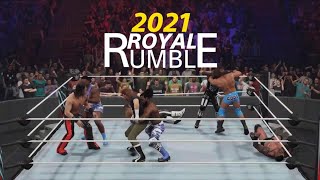 2021 Royal Rumble Simulation [upl. by Simson]