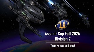 UT2004 Fall 2024 Assault Cup  Div 2  Team Keeper vs Pump [upl. by Tawnya510]