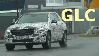 Erlkönige Mercedes GLC letzte Testphase Sindelfingen Januar 2015 Mercedes GLC prototypes passing [upl. by Steffi34]