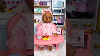 Baby Born Doll Morning Routine With Feeding Part 1 shorts babydolls dolls doll [upl. by O'Dell]