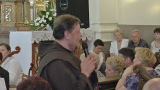 Br Krzysztof Dziedzic Franciszkanin w piosence cover Mamma son tanto felice Bazylika św Anny [upl. by Ardolino]