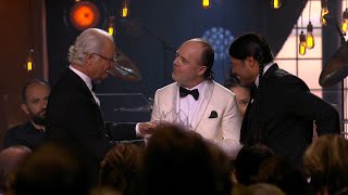 The King of Sweden awards Metallica the Polar Music Prize in Stockholm an  Polar music prize TV4 [upl. by Cliff483]