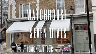 Showing you one of my favourite London Cafe’s  WatchHouse☕️🇬🇧 [upl. by Leodora]