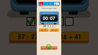 IQ Boost Level 102  IQ Boost Choose the largest number [upl. by Packton]