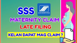 SSS Late Filing Maternity Benefits  SSS Benefits Requirements Online [upl. by Roose607]