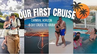 TRAVEL VLOG Our First Cruise Aruba Bonaire Curaçao  Carnival Horizon 2024 [upl. by Prader]