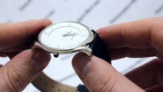 Часы Romanson Adel TL 2617 MWWHBK  видео обзор от PresidentWatchesRu [upl. by Artenak]