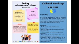 Conférence Semaine Européenne pour lEmploi des personnes Handicapées à Robion  Vaucluse [upl. by Seligmann]