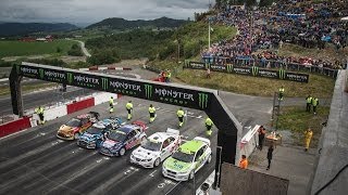 Highlights from Hell Norway Ken Block gets THIRD at his first FIA World RallyX Championship race [upl. by Llegna]