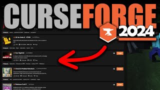 How to Download and Install the CurseForge Launcher in 2024 [upl. by Earahs419]