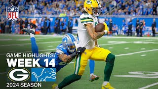 Green Bay Packers vs Detroit Lions Game Highlights  NFL 2024 Season Week 14 [upl. by Tiny933]