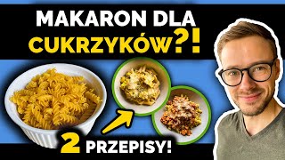 Dobry MAKARON dla cukrzyków 🤔 Przepisy dla diabetyków  Jaki miałem poziom cukru  Nie słodzę [upl. by Lenrad]