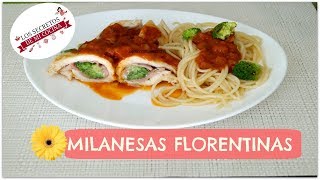 MILANESAS FLORENTINAS🍰LOS SECRETOS DE MI COCINA🍰 [upl. by Nylynnej932]