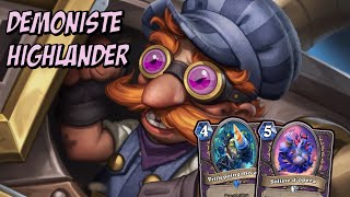 HEARTHSTONE Passage légende avec le Fabuleux Démoniste Highlander Contrôle Décembre 2023 [upl. by Ajiam168]