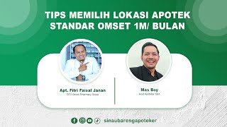 podcast sba Tips memilih Lokasi Apotek Standar Omset 1MBulan yuk kita simak [upl. by Natica]