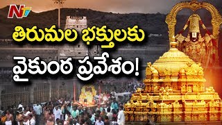 All Arrangements Set for Tirumala Vaikunta Ekadasi  Face to Face with TTD JEO  NTV [upl. by Elva]