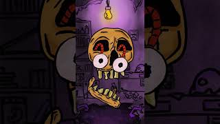 💀Ominous SKULL 💀 Scary Vibes 💀 Animation 💀 skull [upl. by Gine]