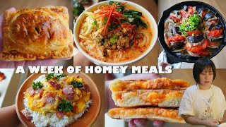 A Week of Homey Meals🍃☀️ [upl. by Tilford]