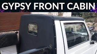 Maruti Gypsy Semi Hard Top  Gypsy front cabin modification  Salaria Auto Galaxy [upl. by Gherardo]