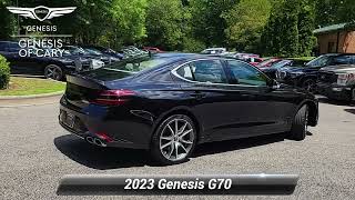 Certified 2023 Genesis G70 20T Cary NC G701316L [upl. by Mallina]