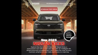 Find your perfect shade of the 2025 Nissan Kicks at Nissan of Queens [upl. by Ddene]