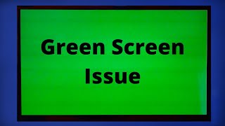 How To Fix Smart TV Green Screen Issue [upl. by Nor]