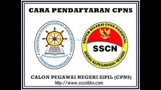 cara daftar cpns melalui website sscn bkn go id [upl. by Nerin]