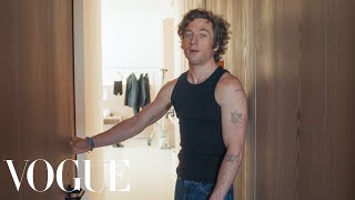 Jeremy Allen White Gets Ready for the Golden Globes  Vogue [upl. by Hopkins]