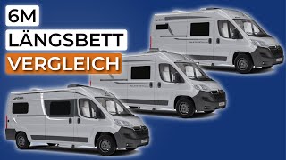 6m Kastenwagen mit Längsbett  der große Vergleich überraschendes Ergebnis [upl. by Quintessa]