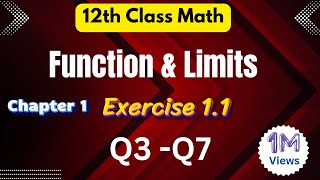 12th Class Math Chapter 1  Ex 11 Function amp Limits  FSC Math Part 2 [upl. by Harleigh]