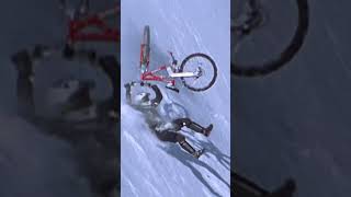 Insane Mountain Biking Down Snowy Cliff  Warren Miller Entertainment [upl. by Lindsley108]