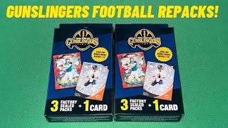 Gunslingers Football Box Opening Review Worth it Walgreens Mystery Sports Cards Retail Repack New [upl. by Neilson534]