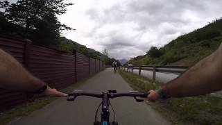 Flåm Norway  Mountain Bike Ride [upl. by Blood720]