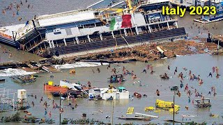 2 minutes ago Italy in mourning again Residents were evacuated  Another flood hit italy [upl. by Annayek]