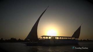 A 5day Nile cruise aboard our dahabiya MINYA  Episode 3 [upl. by Anairol]