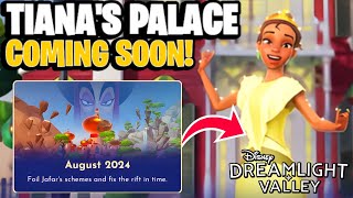 BREAKING NEWS Tiana Restaurant and Stall CONFIRMED Aladdin Coming Soon  Dreamlight Valley [upl. by Siravaj]