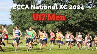 Saucony National XC Championships 2024 U17 Men [upl. by Adnohsed]