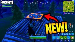 NEW BOUNCER GAMEPLAY in Fortnite Battle Royale  HOW DOES the NEW DIRECTIONAL BOUNCE PAD WORK [upl. by Herstein]