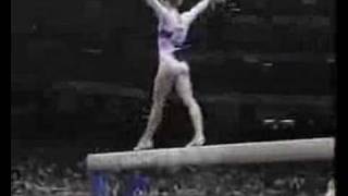 Svetlana Boginskaya  1996 Olympics Team Optionals  Balance Beam [upl. by Agnola694]