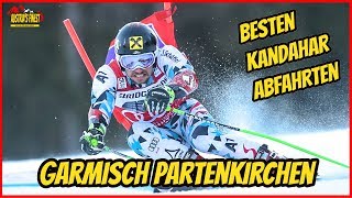 GARMISCH PARTENKIRCHEN ABFAHRT  KANDAHAR ABFAHRTEN  die 5 BESTEN ALLER ZEITEN  Beat Feuz 2018 [upl. by Adahs]