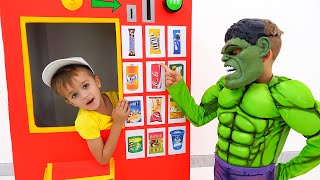 Vlad and Niki dress up costumes and play  kids toys stories [upl. by Dahlstrom]