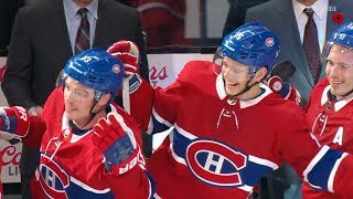 Canadiens score twice in two seconds to set NHL record [upl. by Annoik1]