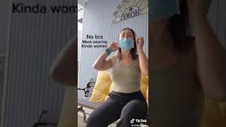 Tiktok No Bra Challenge shorts140 [upl. by Thay314]